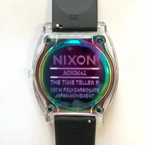 Nixon Time Teller Translucent Watch *w/ Extra Straps* - Picture 2 of 5